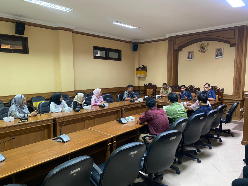 Kunjungan Koordinasi Dinas Perumahan dan Kawasan Permukiman Kabupaten Kediri